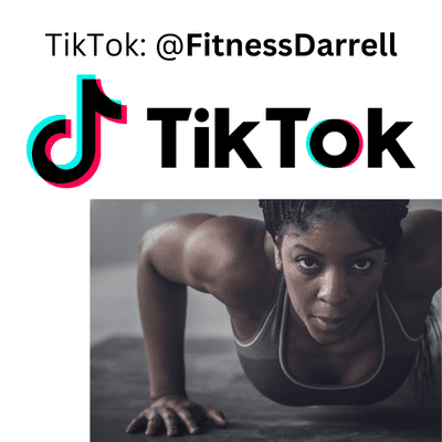 Follow Fitness Darrell on Tik Tok to lose / burn fat and lose weight