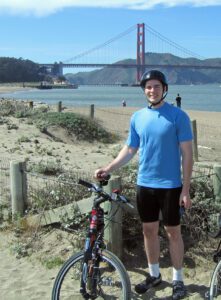 Darrell Hill, when I did a 62 mile bike ride across the san francisco peninsula. A great proven exercise for fat loss