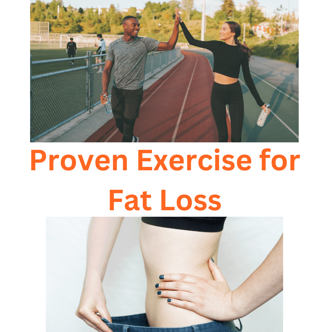 proven exercise for fat loss graphic